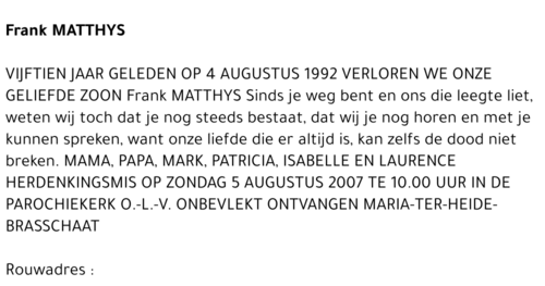 Frank Matthys