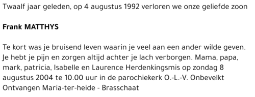 Frank Matthys