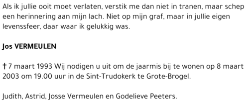 Jos Vermeulen