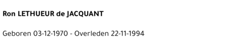 Ron Lethueur de Jacquant