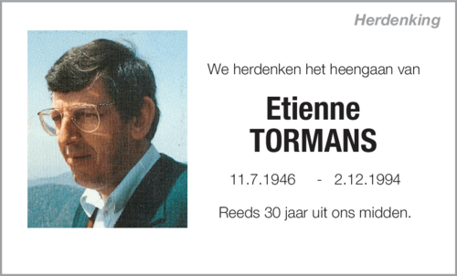 Etienne Tormans