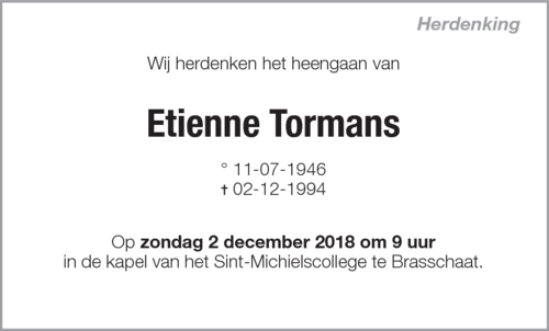 Etienne Tormans