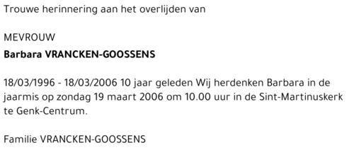 Barbara Vrancken-Goossens