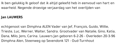 JAN LAUWERS