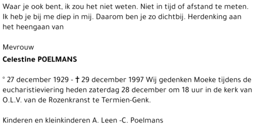 Celestine POELMANS