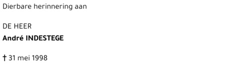 André Indestege