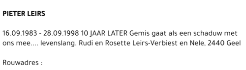 PIETER LEIRS