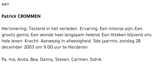 Patri ck Crommen