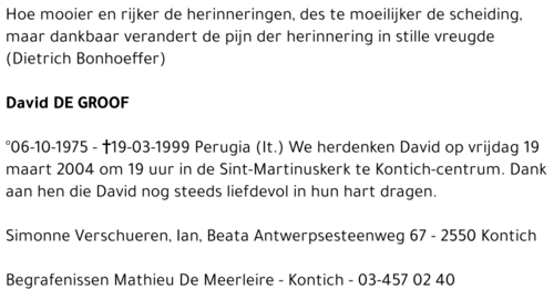 David De Groof