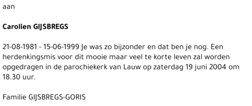 Carolien Gijsbregs