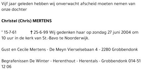Christel MERTENS