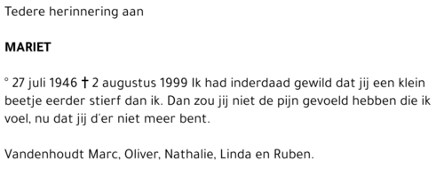 Mariet /