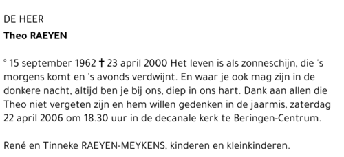 Theo Raeyen