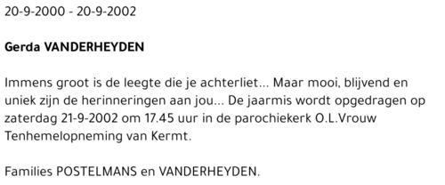 Gerda Vanderheyden