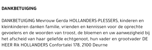  Hollanders