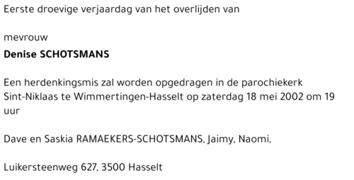 Denise Schotsmans