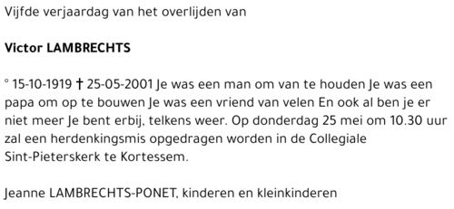 Victor Lambrechts