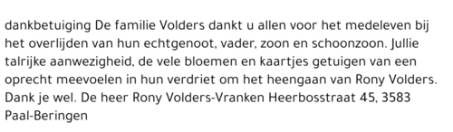  Volders