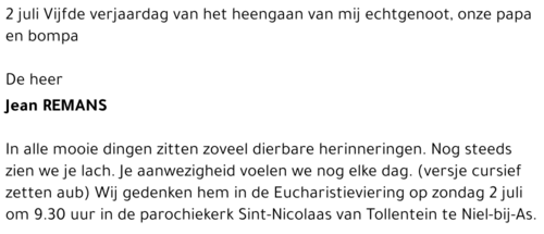 Jean REMANS