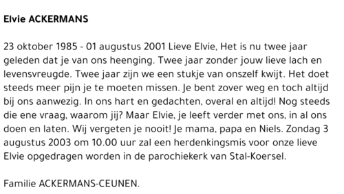 Elvie Ackermans