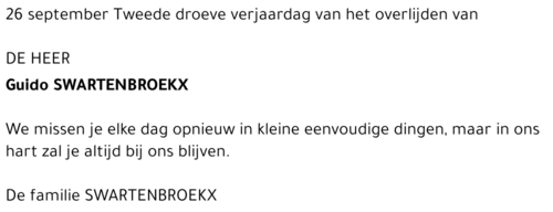 Guido Swartenbroekx