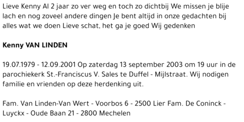 Kenny VAN LINDEN