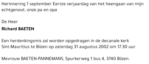 Richard BAETEN