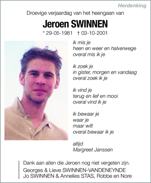 Jeroen Swinnen