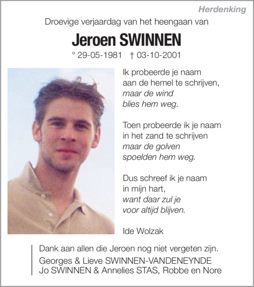Jeroen Swinnen