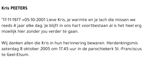 Kris Peeters