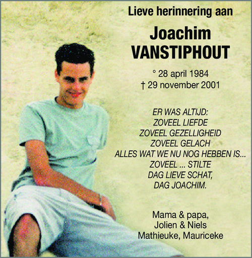 Joachim Vanstiphout