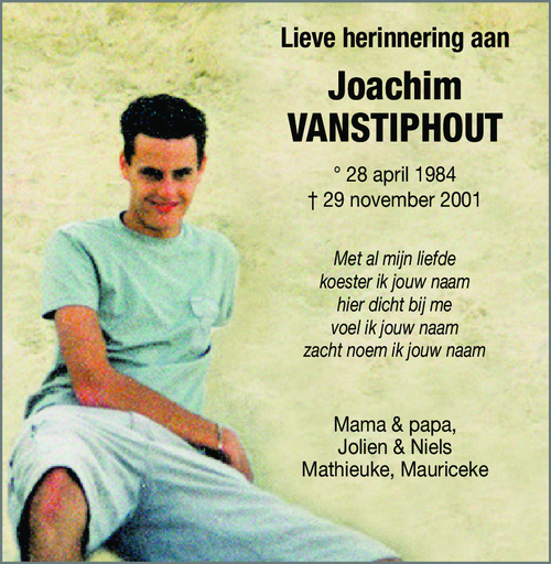 Joachim Vanstiphout