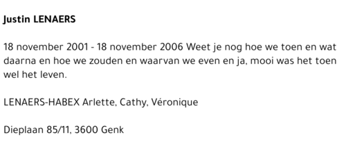 Justin LENAERS