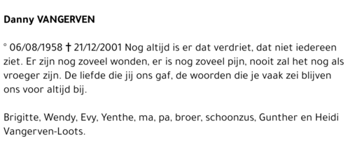 Danny Vangerven