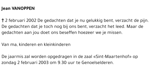 Jean Vanoppen