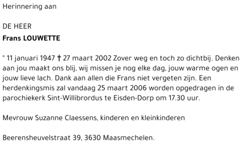 Frans Louwette