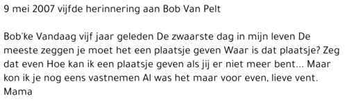 BOB VAN PELT