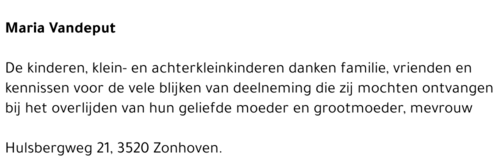 Maria Vandeput