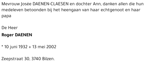 Roger DAENEN