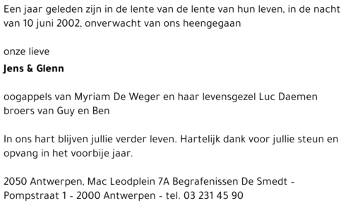 Jens & Glenn Roegiers