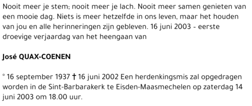 José Quax-Coenen