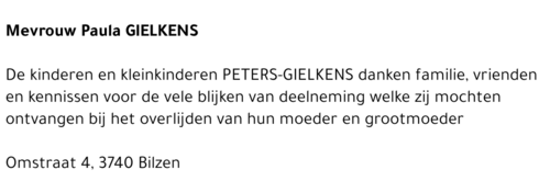 Paula GIELKENS