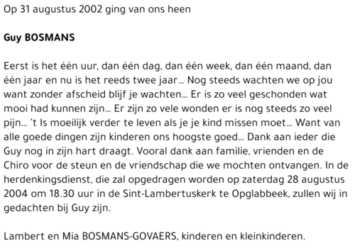 Guy Bosmans