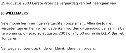 Jo Willemaers