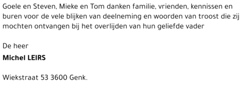 Michel LEIRS