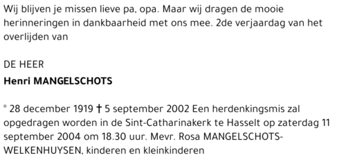 Henri Mangelschots