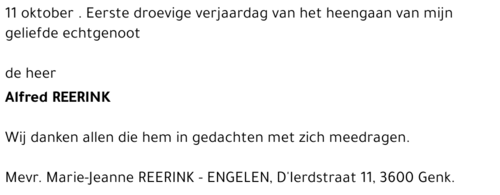 Alfred REERINK