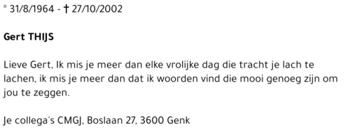 Gert Thijs