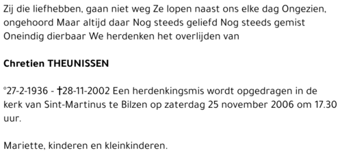 Chrétien THEUNISSEN