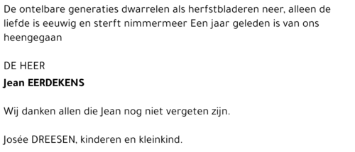 Jean Eerdekens